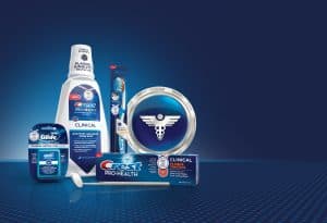Crest and Oral-B Pro-Health Clinical product group image Crest and Oral-B Pro-Health Clinical product group image