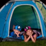 Kids in Tent