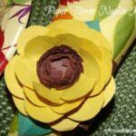 Paper Flower Napkin Ring