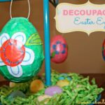 Decoupage Easter Egg Craft
