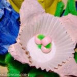 Mother's Day Egg Carton Flower Bouquet Craft for Kids
