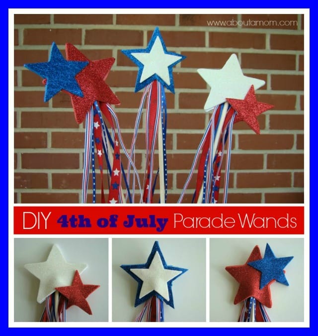 Parade Wand 4th of July Craft for Kids
