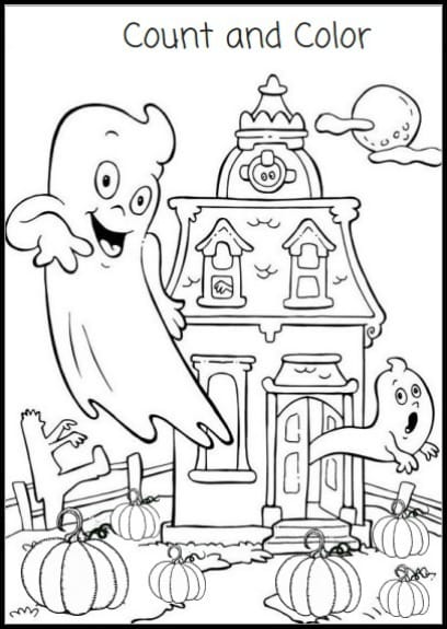 halloween activity coloring pages - photo #15