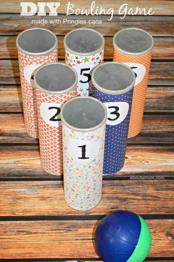 Make your own summer fun with this DIY Bowling Game!