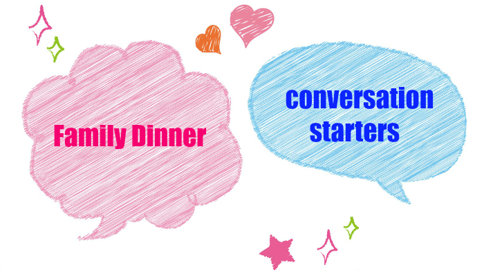 Family Dinner Conversation Starters - About A Mom