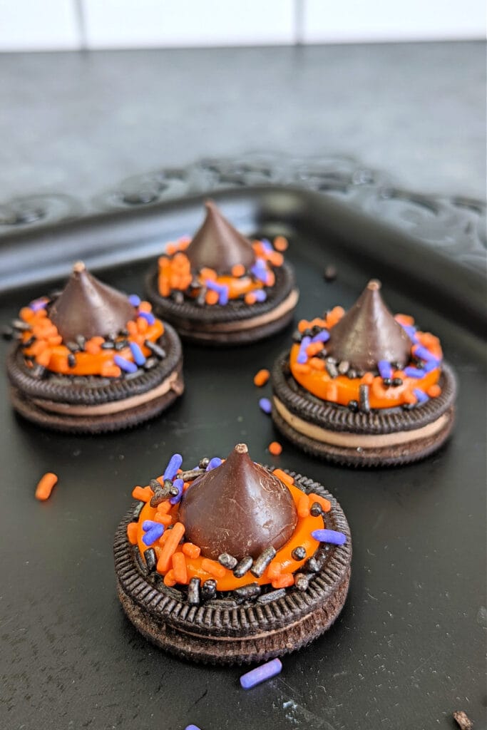 Halloween Witch's Hat Cookies
