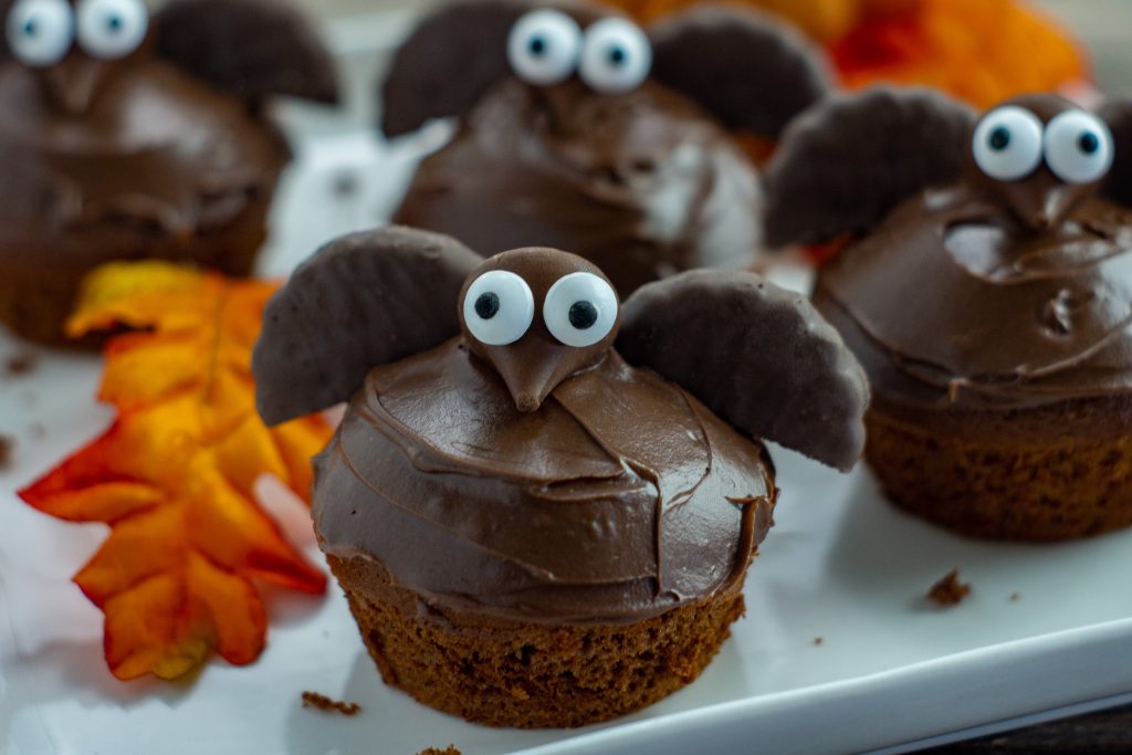 Semi-Homemade Bat Cupcakes for Halloween