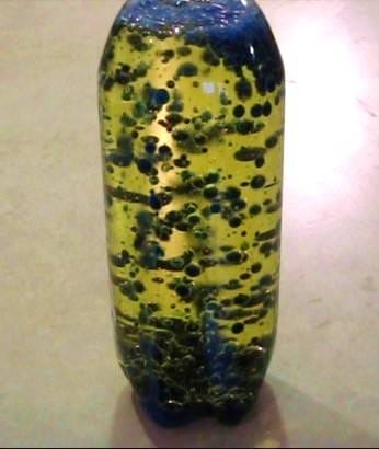 olive oil lava lamp