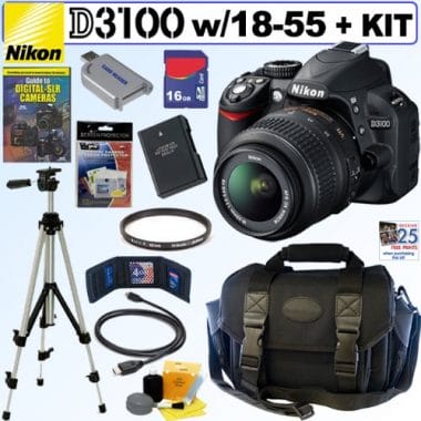 Nikon D3100 Digital SLR Camera Giveaway