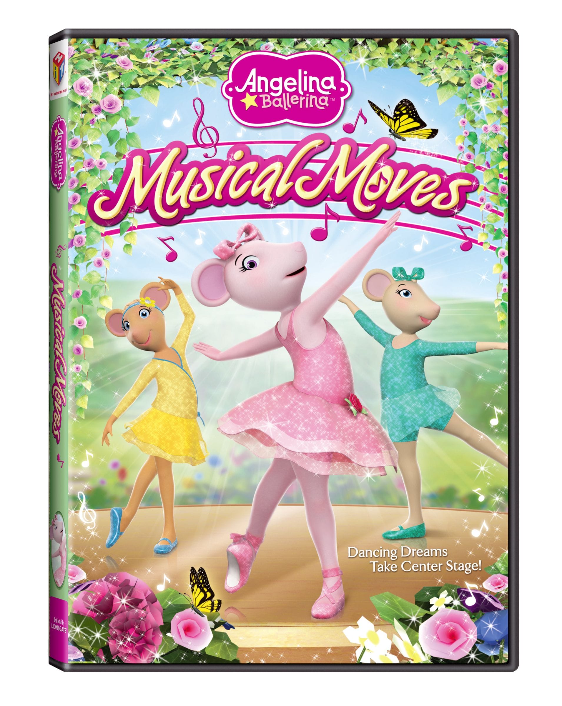Angelina Ballerina Musical Moves DVD Review and Giveaway.