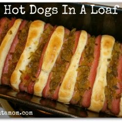hot dogs in a loaf recipe
