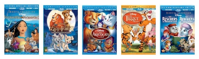 Disney Blu-ray Movies: 5 Iconic Disney Animated Movies Released to Blu-ray