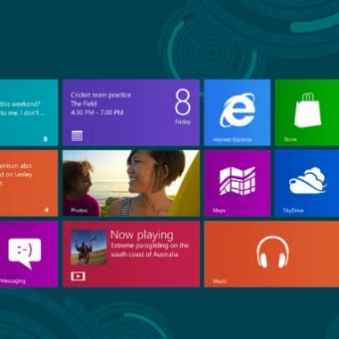 Windows 8 Start Page