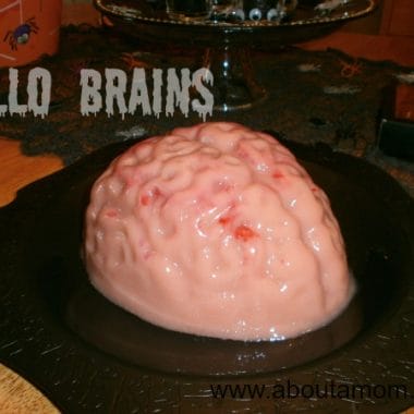 I warn you in advance that this jello brain recipe is not for weak stomached individuals. If you are looking for something totally gross and gruesome to serve your guests this Halloween, jello brains are for you.