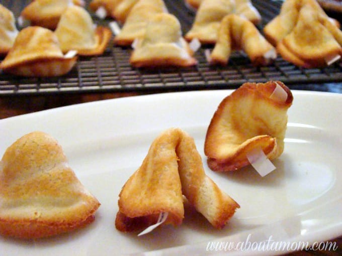 Ring in the New Year with homemade fortune cookies!