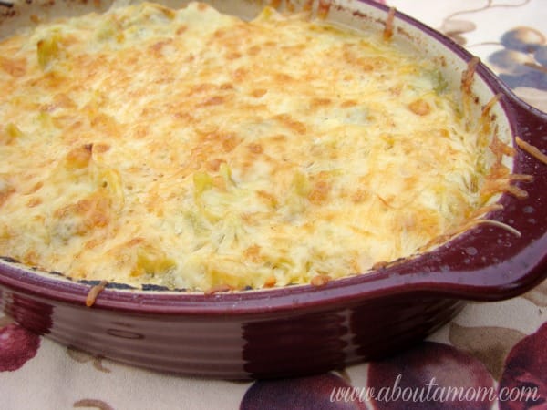 Lightened Up Artichoke and Green Chile Dip Recipe