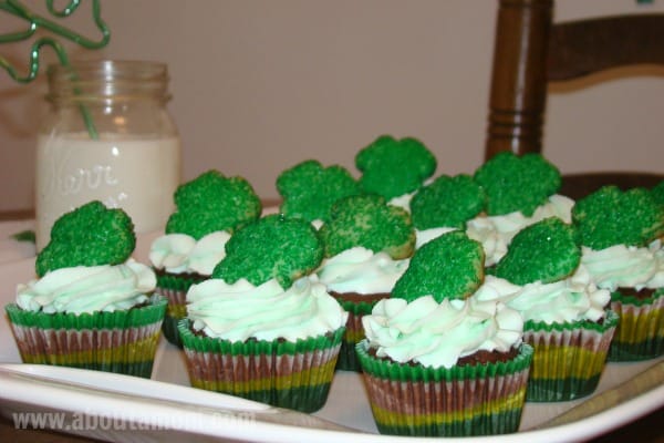 St Patrick Cupcakes