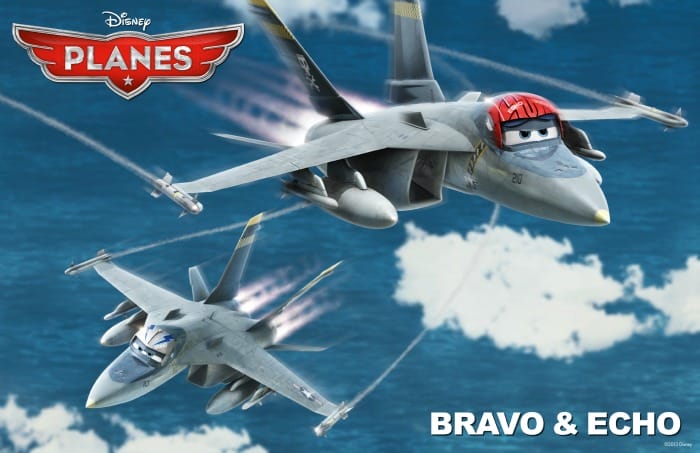 Disney Planes Bravo and Echo