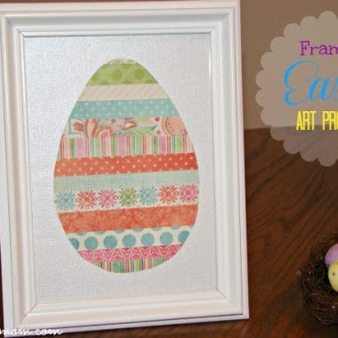 Framed Easter Art Project
