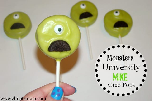 Monsters University Mike Oreo Pops