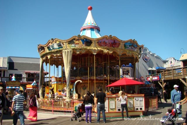 Travel San to Francisco Pier 39 Carousel