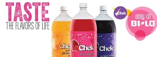 Chek Soda at BI-LO