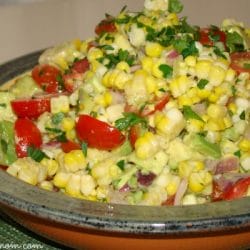 Corn, Tomato, and Avocado Salad
