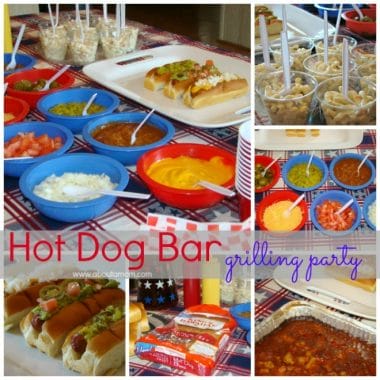Hot Dog Bar Grilling Party