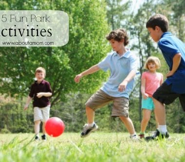 5 Fun Park Activities with Coca-Cola's Take It To The Park Campaign