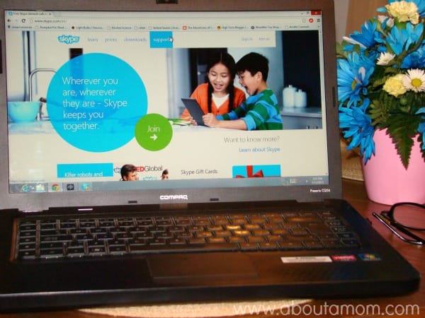 Keeping Family Close with Skype Video Calling