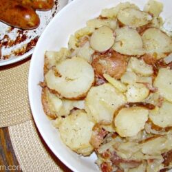 Traditional German Potato Salad - About a Mom
