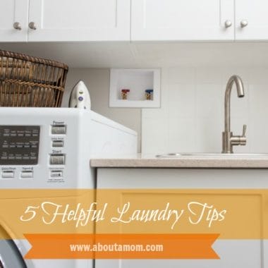 5 Helpful Laundry Tips
