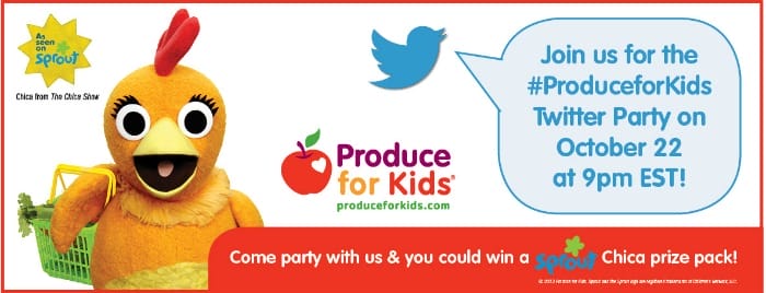 Produce for Kids Twitter Party
