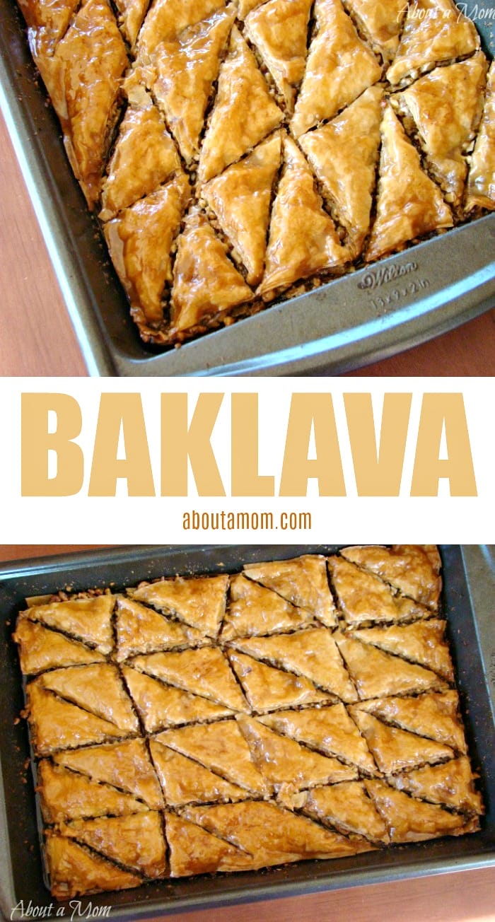 Baklava is such a wonderful, decadent dessert. This classic Greek Baklava recipe is finger licking good.