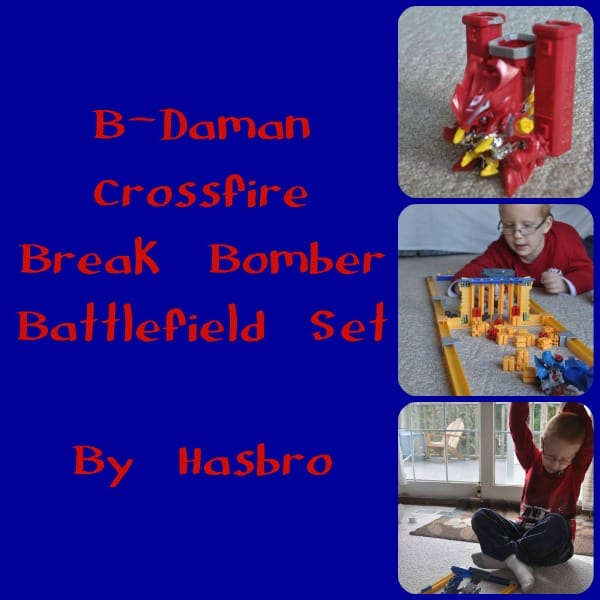 B-Daman Crossfire Break Bomber Battlefield Set Hasbro Parts and Pieces 
