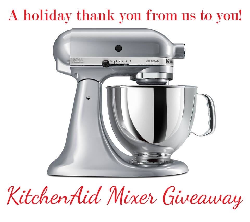 KitchenAid Mixer Giveaway