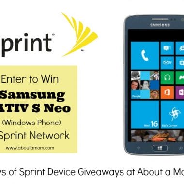 Win a Samsung ATIV S Neo (windows device) from Sprint