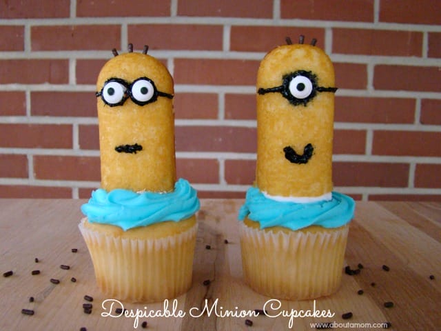 Minion Twinkies Cupcakes