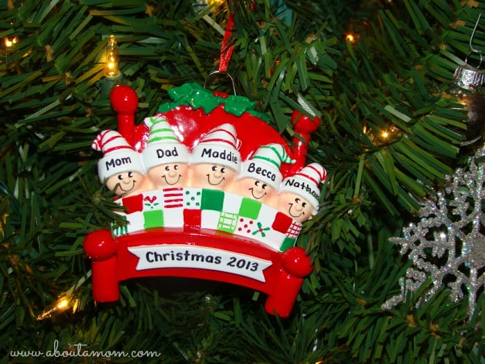 Personalized Family Ornament from Personal Creations