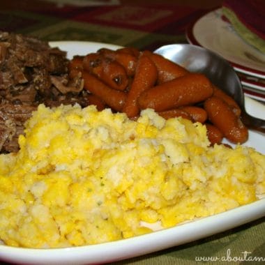 Slow Cooker Pot Roast with Betty Crocker Ultimate Mashed Potatoes
