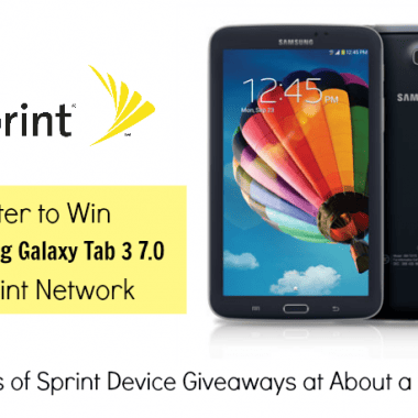 Win a Samsung Galaxy Tab 3 7.0 from Sprint