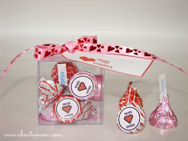 Free Hugs and Kisses Valentine's Day Printables