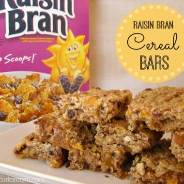 Kellogg's Raisin Bran Cereal Bars Recipe