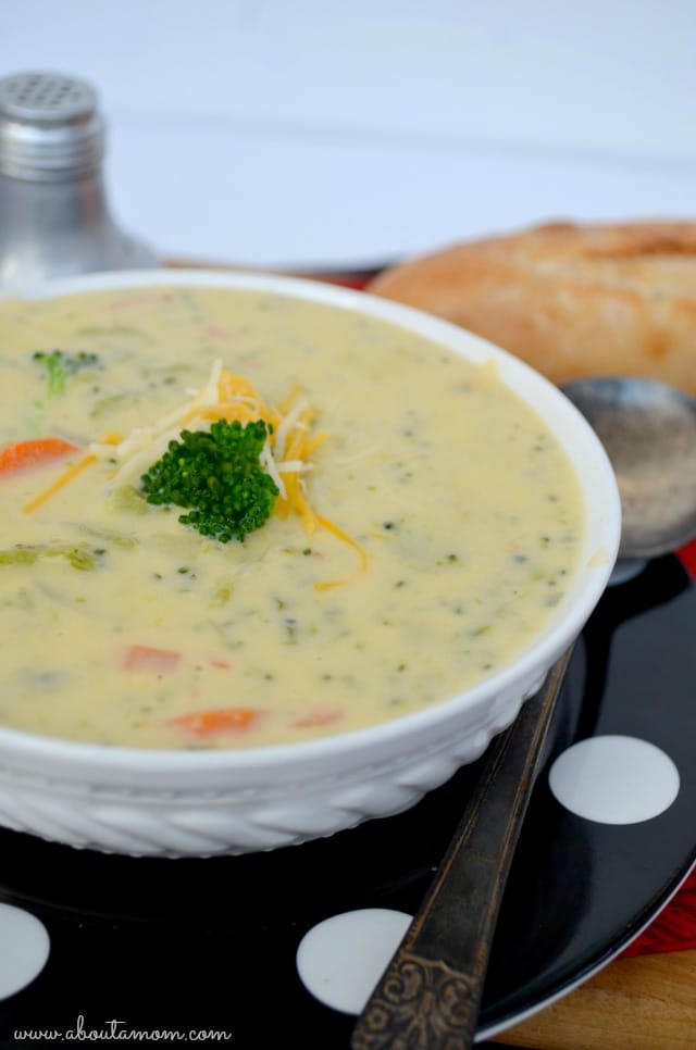 Broccoli & Cheese Potato Soup