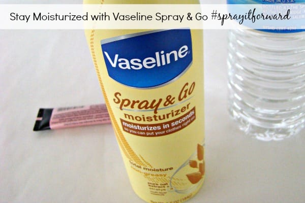 Vaseline Spray and Go Moisturizer