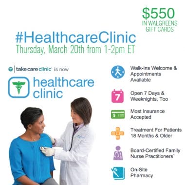 Join Me for the #HealthcareClinic Twitter Party