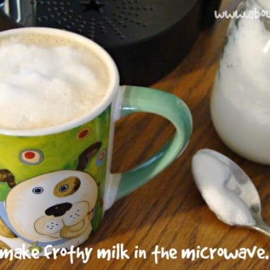 How to Make Your Own Frothy Milk in the Microwave