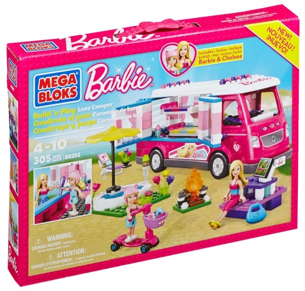 Mega Bloks Barbie Build 'n Play Luxe Camper Giveaway