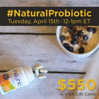#NaturalProbiotic Twitter Party