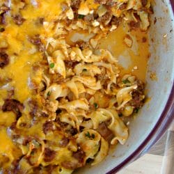 Tangy Beef and Noodle Casserole Recipe